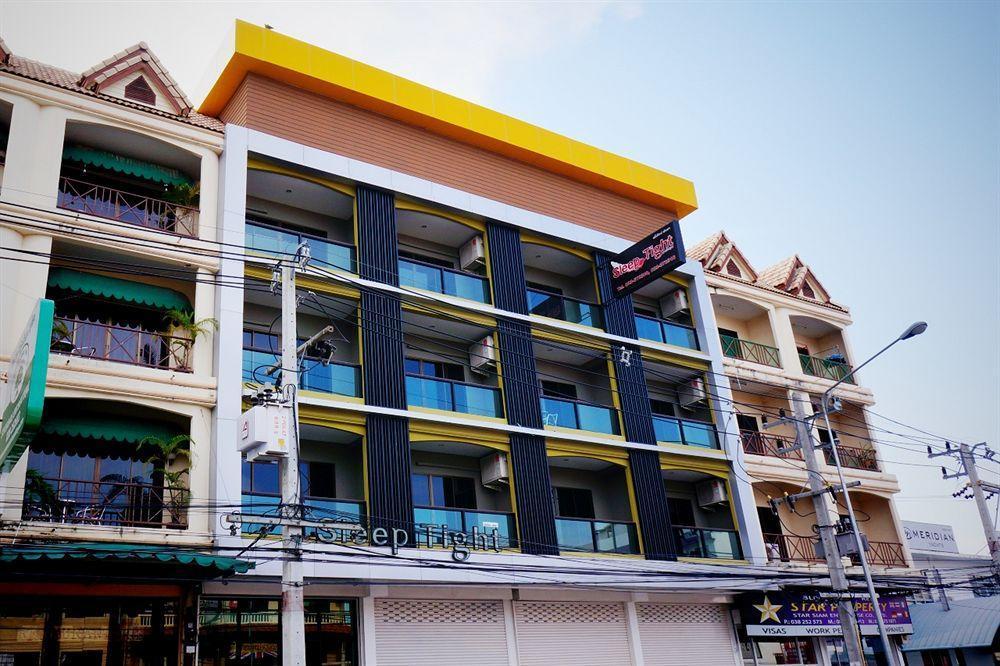 Sleep Tight Hotel Praia de Jomtien Exterior foto